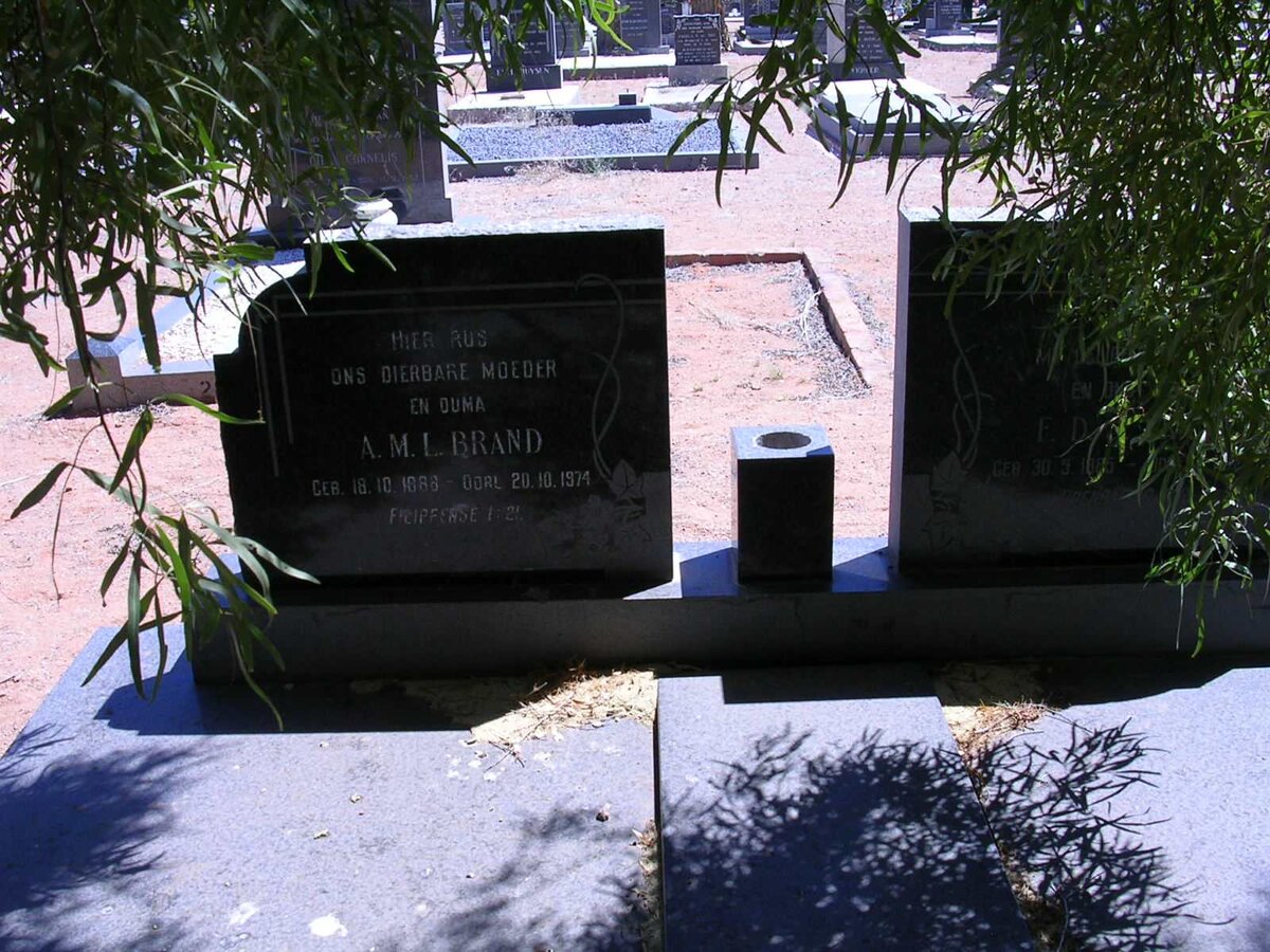 BRAND A.M.L. 1888-1974