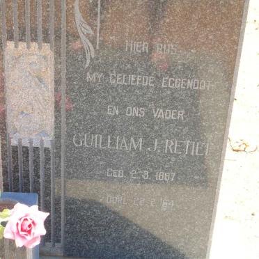 RETIEF Guilliam J. 1887-1964