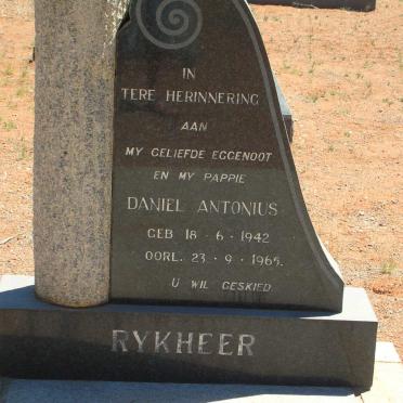 RYKHEER Daniel Antonius 1942-1965