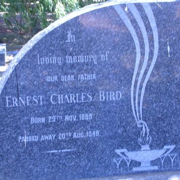BIRD Ernest Charles 1889-1948