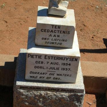 ESTERHUYSEN Pietie 1934-1937