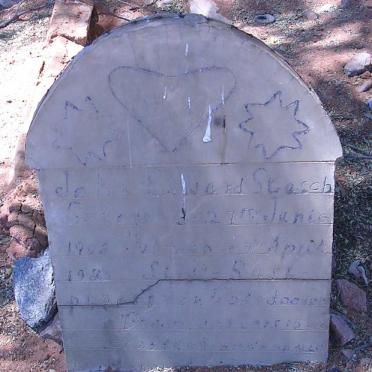 STASCH John Edward 1905-1926