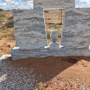 LOMBAARD Johannes Willem Barend 1902-1998 &amp; Susanna Aletta Jacoba MAASS 1909-1990