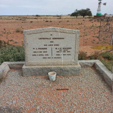 Northern Cape, KENHARDT district, Boesmanland, Heuning Vlei 229, Heuningvlei, farm cemetery