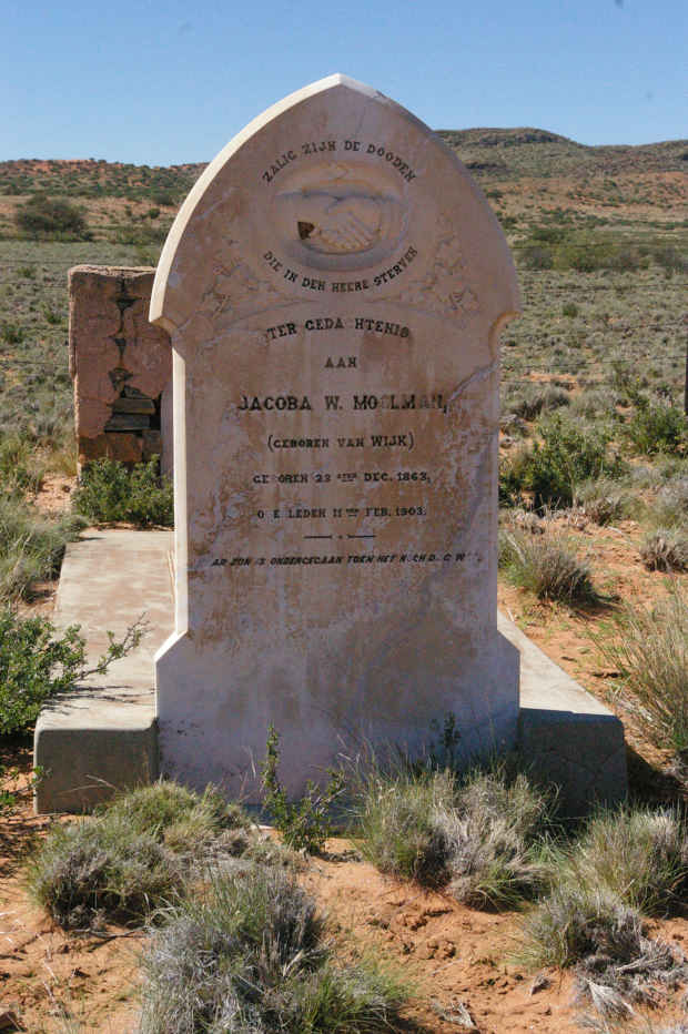 MOOLMAN Jacoba W. nee VAN WIJK 1863-1903