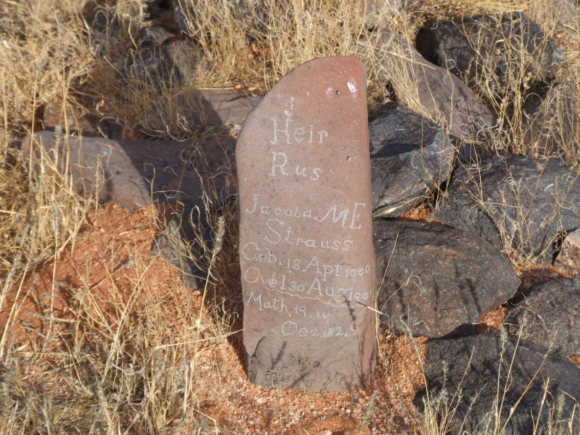 STRAUSS Jacoba M.E. 1900-190?