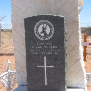 NIEKERK H., van 1914