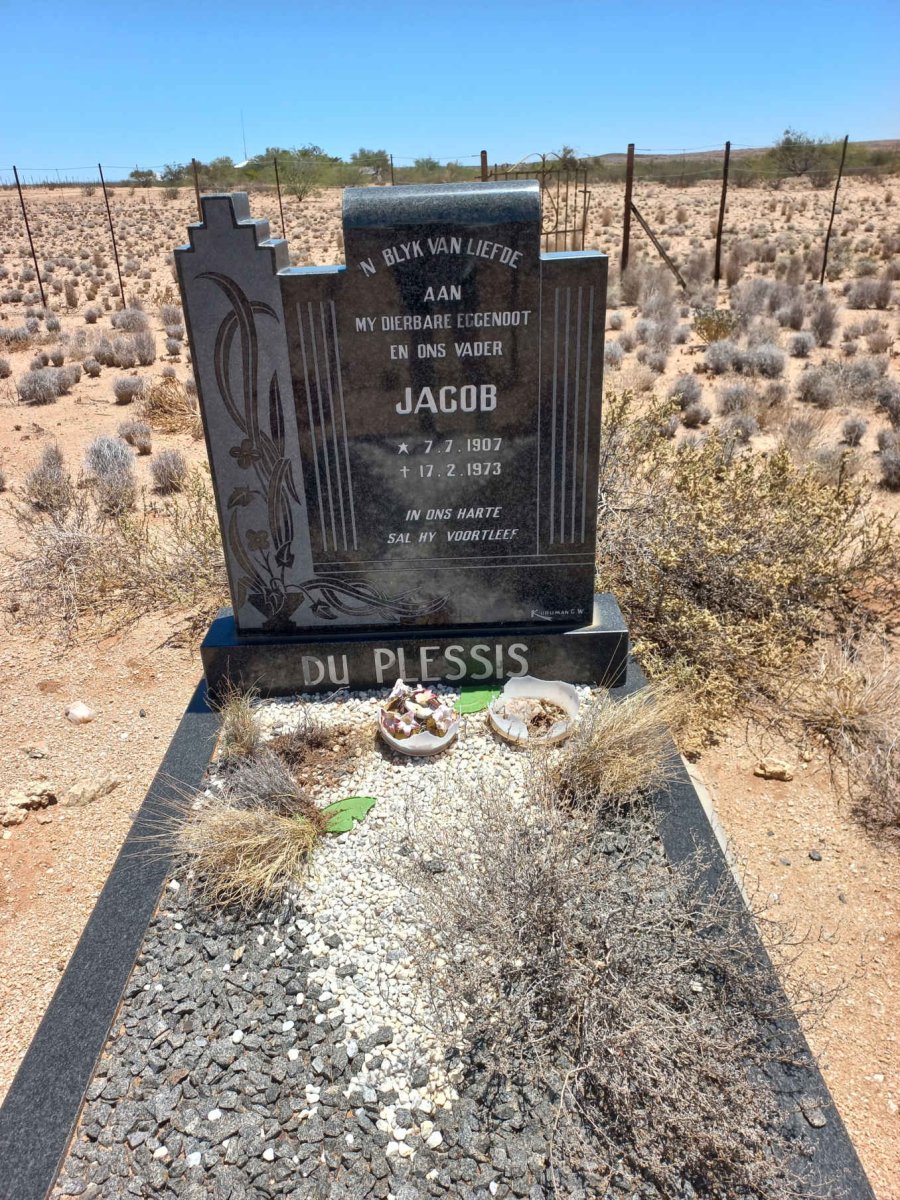 PLESSIS Jacob, du 1907-1973