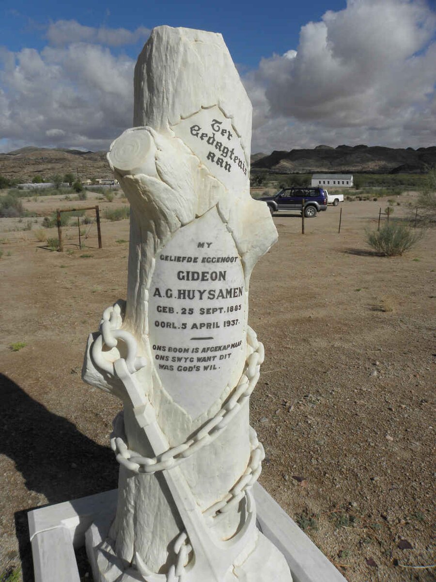 HUYSAMEN Gideon A.G. 1885-1937