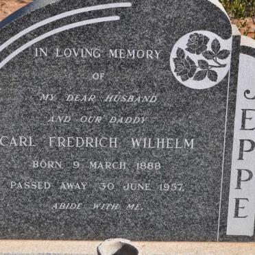 JEPPE Carl Fredrich Wilhelm 1888-1957
