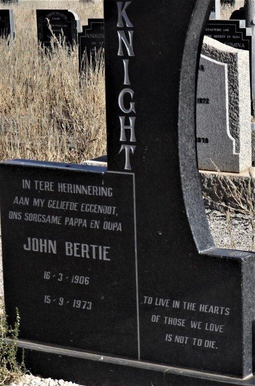 KNIGHT John Bertie 1906-1973