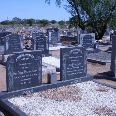 LOUW Izak Daniel Petrus 1905-1990 &amp; Anna Cornelia VISAGIE 1902-1971