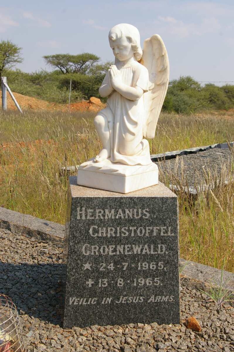 GROENEWALD Hermanus Christoffel 1965-1965