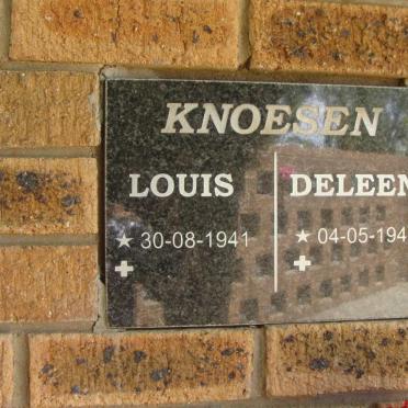 KNOESEN Louis 1941- &amp; Deleen 1947-