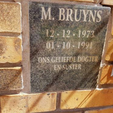 BRUYNS M. 1973-1991