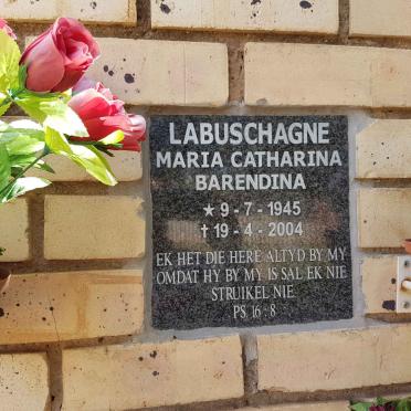 LABUSCHAGNE Maria Catharina Barendina 1945-2004