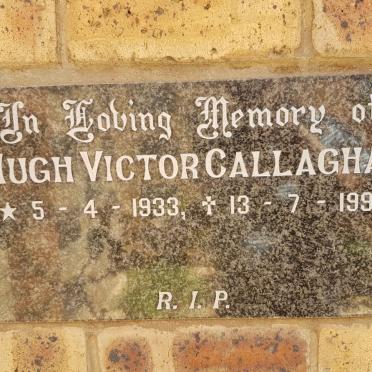 GALLAGHAN Hugh Victor 1933-1995