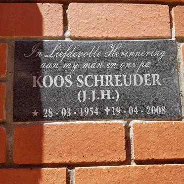 SCHREUDER J.J.H. 1954-2008