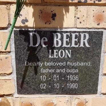 BEER Leon, de 1936-1990