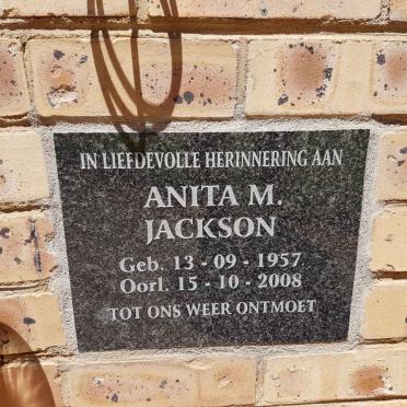 JACKSON Anita M. 1957-2008
