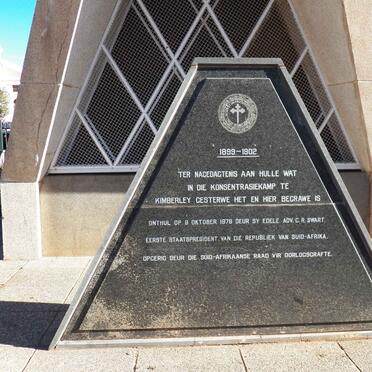 2. MONUMENT : Anglo-Boere-Oorlog 1899-1902 