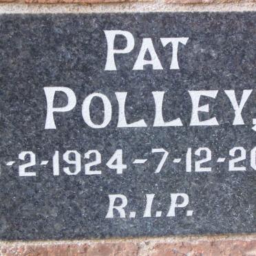 POLLEY Pat 1924-2001