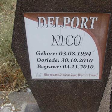 DELPORT Nico 1994-2010