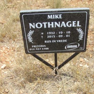NOTHNAGEL Mike 1932-2015