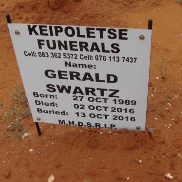 SWARTZ Gerald 1989-2016