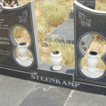 STEENKAMP Johannes Andries 1952- &amp; Christina Elizabeth 1954-2004