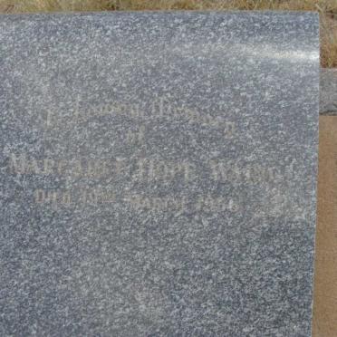 WARD Margaret Hope -1956