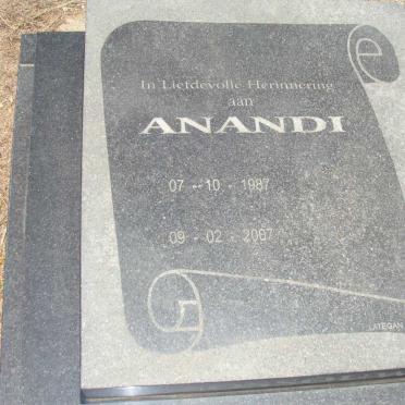 ? Anandi 1987-2007