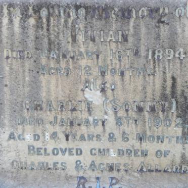 ALLARD Charlie -1902 :: ALLARD Vivian -1894 