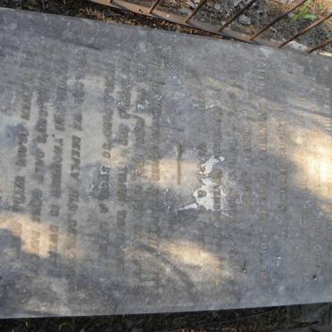 HAARHOFF Joshua Joubert 1851-1890 :: HAARHOFF Daniel Johannes -1881 :: HAARHOFF Lucretia Bischoff -1885 