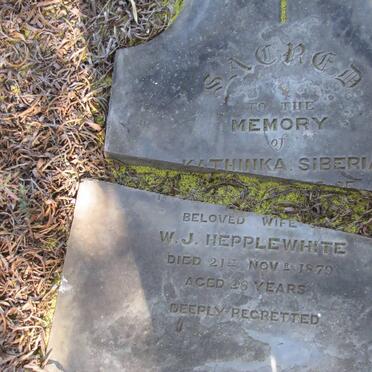 HEPPLEWHITE Kathinka Siberia -1870