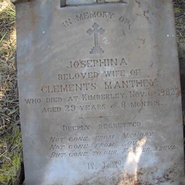 MANTHEY Josephine -1882