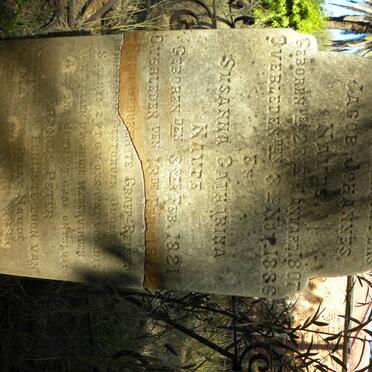 NAUDE Jacob Johannes 1807-1886 &amp; Susanna Catharina 1821-1882 :: NAUDE Francis Peter 1885-1886