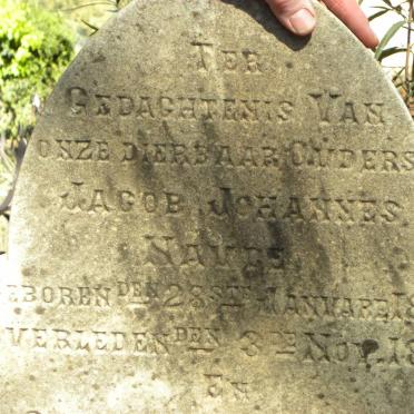 NAUDE Jacob Johannes 1807-1886
