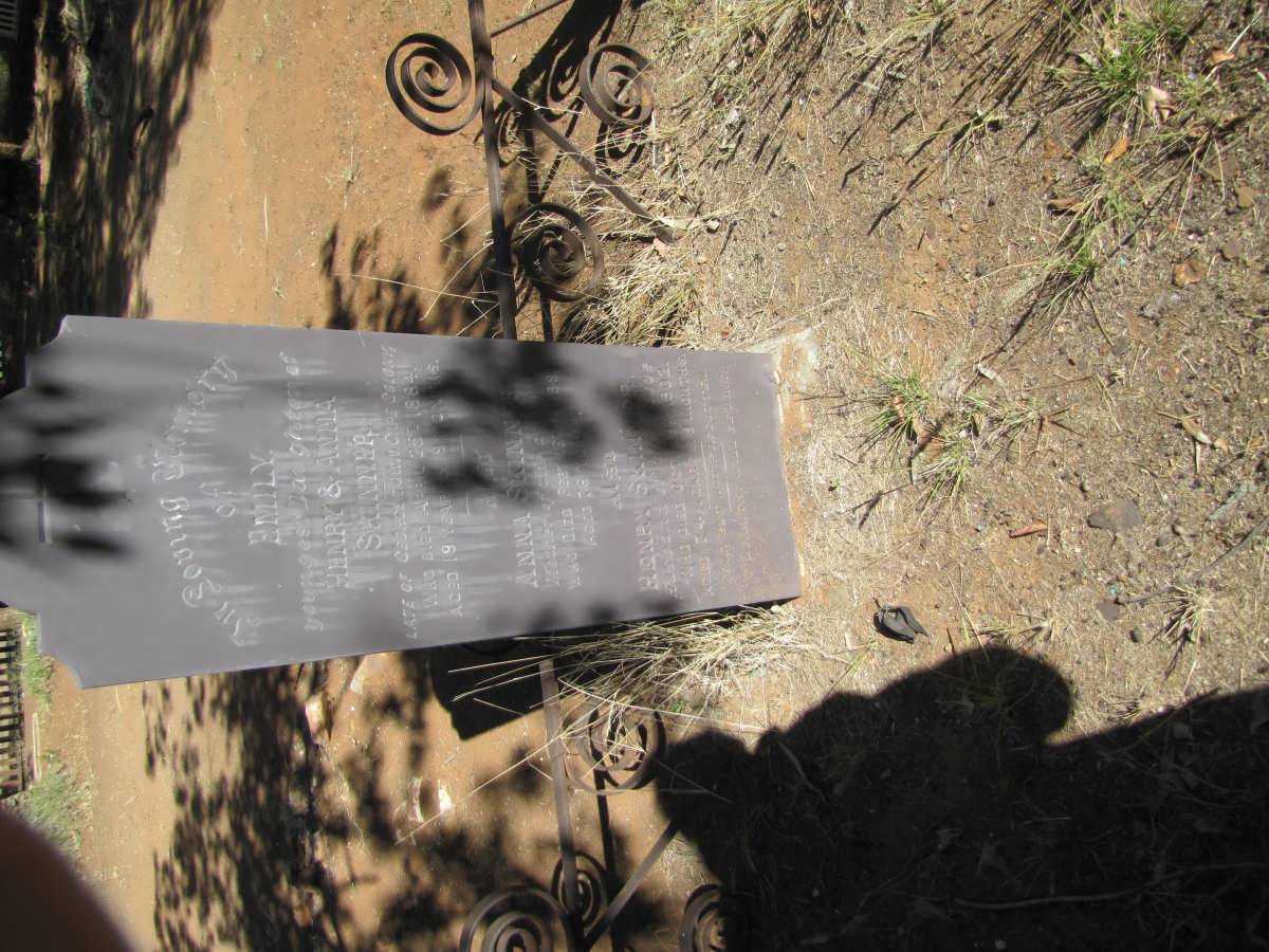 SKINNER Henry ?-1902 &amp; Anna ? :: SKINNER Emily -1884