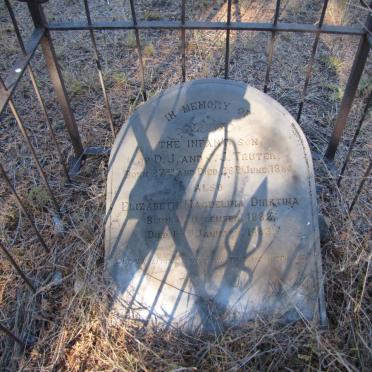 TRUTER -1880 :: TRUTER Elizabeth Magdelina Dirktina 1882-1883