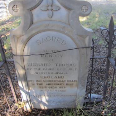 THOMAS Richard -1879