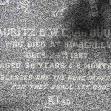 VUUREN Mauritz ?, van -1887 :: VAN VUUREN Engla 