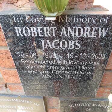 JACOBS Robert Andrew 1933-2005