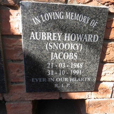 JACOBS Aubrey Howard 1948-1991