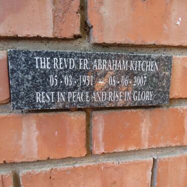 KITCHEN Abraham 1951-2007