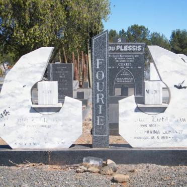 FOURIE Diederik Johannes G. 1921-1988 &amp; Catharina Johanna MOMBERG 1919-