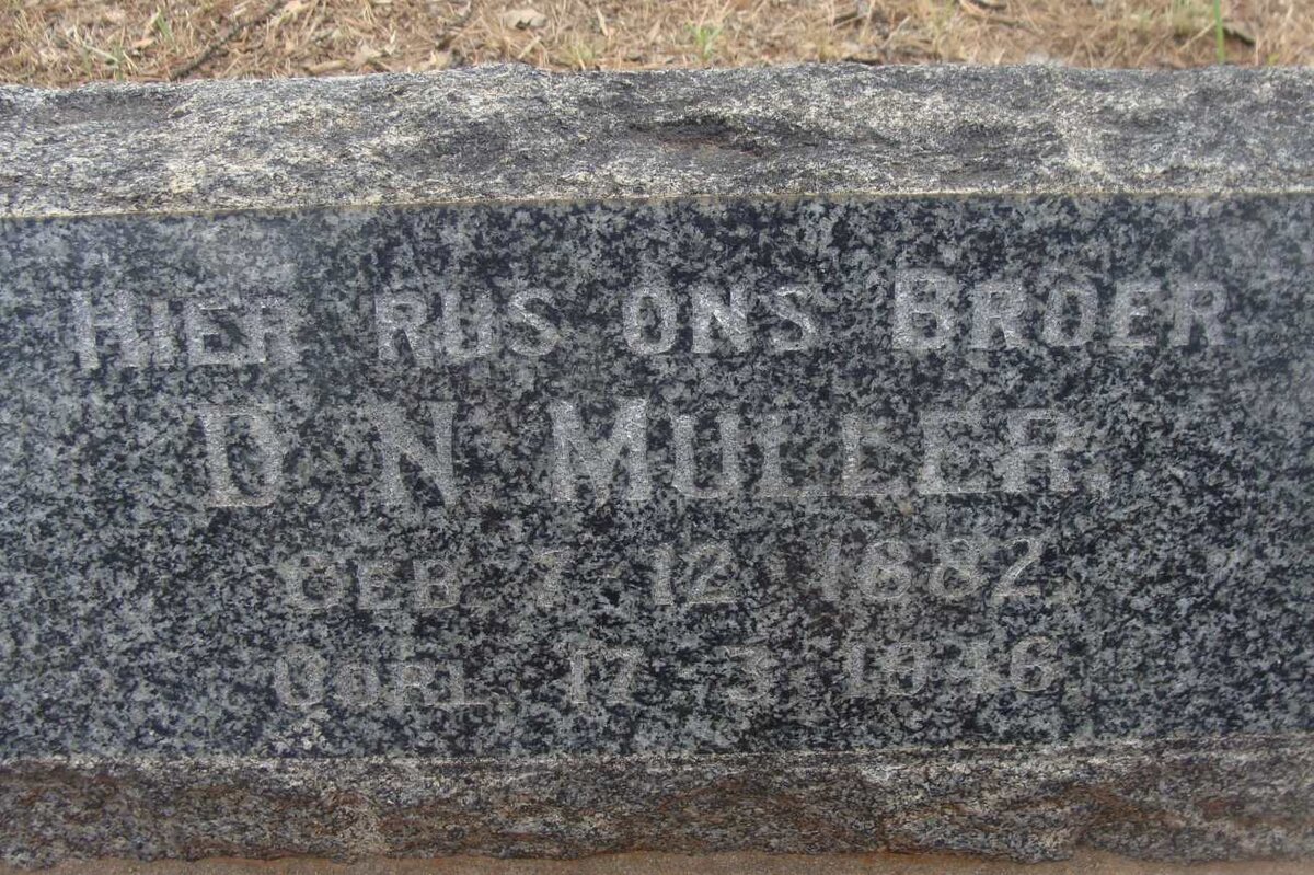 MULLER D.N. 1882-1946