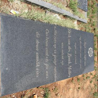 MULLER Dirk van der Bank -1978