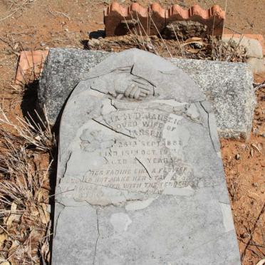 JANSEN D??lia M.D. 1888-1918