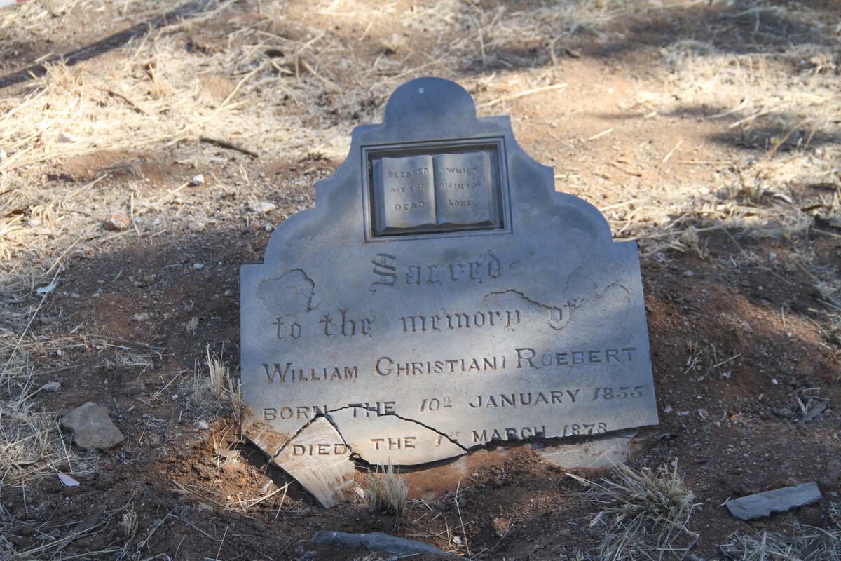 ROEBERT William Christian 1855-1878